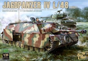 Border Jagdpanzer IV L/48 Early Tank Plastic Model Military Vehicle Kit 1/35 Scale #bt16