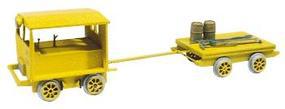 Berkshire Motor Car/Trailer w/Accessories O Scale Model Train Freight Car #460 Berkshire Motor Car/Trailer w/Accessories O Scale Model Train Freight Car #460