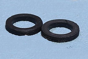 Berkshire Auto tires early 6/ O-Scale (6) Berkshire Auto tires early 6/ O-Scale (6)