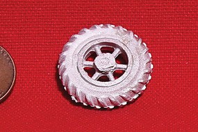 Berkshire Spreader Tire on Rim 2/ O-Scale (2) Berkshire Spreader Tire on Rim 2/ O-Scale (2)