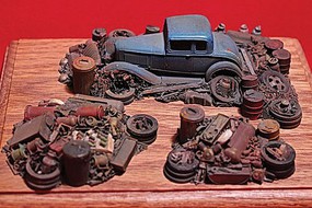 Berkshire Auto Junk Piles 3/ O-Scale (3) Berkshire Auto Junk Piles 3/ O-Scale (3)