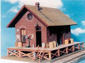 Berkshire Brick Freight House 7 x 4-1/4 - O-Scale