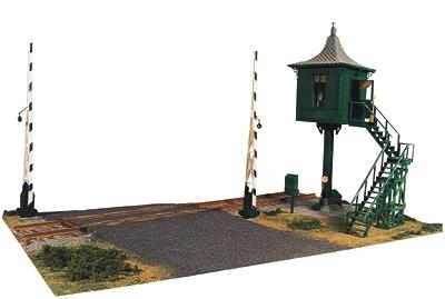 Berkshire Elevated Crossing Tower & Gates - O-Scale