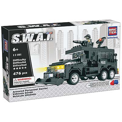 Brictek Swat Armored Personnel Carrier 476pcs Building Block Set #11101