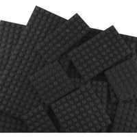 Brictek Baseplates 17 Assorted Black Building Block Set #19013 Brictek Baseplates 17 Assorted Black Building Block Set #19013