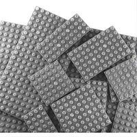 Brictek Baseplates Assorted Grey (17) Building Block Set #19015 Brictek Baseplates Assorted Grey (17) Building Block Set #19015