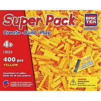 Brictek Yellow Super Pack 400pcs Building Block Set #19024 Brictek Yellow Super Pack 400pcs Building Block Set #19024