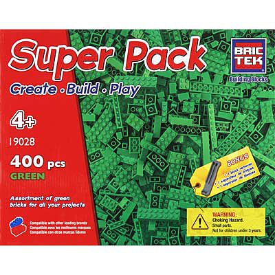 Brictek Green Super Pack 440pcs Building Block Set #19028
