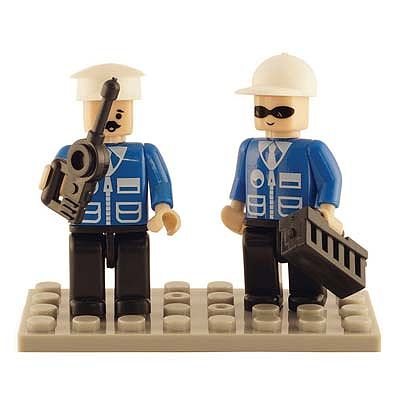 Brictek Mini Figurines Police (2) Building Block Set #19203