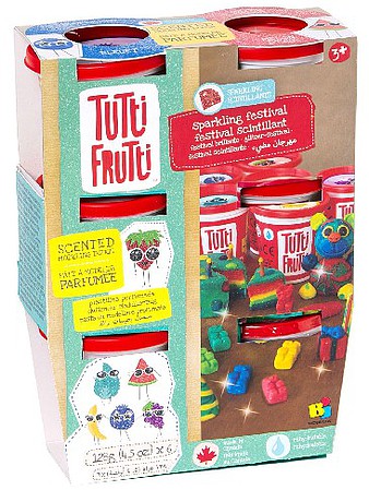 tutti frutti playdough