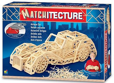 Bojeux Antique Car (1150pcs) Wooden Construction Kit #6616