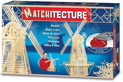 Bojeux Dutch Windmill (2700pcs) Wooden Construction Kit #6621