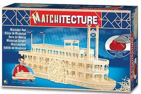 Bojeux Mississippi Paddlewheel Boat (4500pcs) Wooden Construction Kit #6630 Bojeux Mississippi Paddlewheel Boat (4500pcs) Wooden Construction Kit #6630