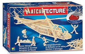 Bojeux Rescue Helicopter (500pcs) Wooden Construction Kit #6646 Bojeux Rescue Helicopter (500pcs) Wooden Construction Kit #6646