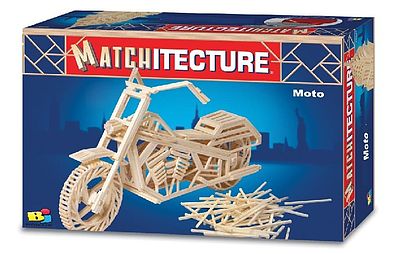 Bojeux Motorcycle Wooden Construction Kit #6649