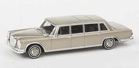 Berkina Mercedes Benz 600 Limousine Assembled Gold Model Railroad Vehicle HO Scale #13004 Berkina Mercedes Benz 600 Limousine Assembled Gold Model Railroad Vehicle HO Scale #13004