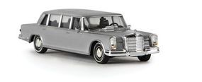 Berkina Mercedes Benz 600 Limousine Assembled Gray Model Railroad Vehicle HO Scale #13007 Berkina Mercedes Benz 600 Limousine Assembled Gray Model Railroad Vehicle HO Scale #13007