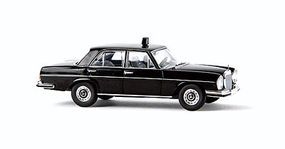 Berkina Mercedes Benz 280 SE Sedan Assembled Taxi (black) Model Railroad Vehicle HO Scale #13108 Berkina Mercedes Benz 280 SE Sedan Assembled Taxi (black) Model Railroad Vehicle HO Scale #13108