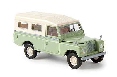 Berkina Land Rover 109 pale green HO Scale Model Railroad Vehicle #13761