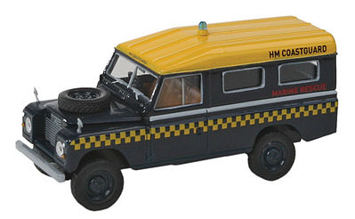 Berkina Land Rover HM Coastguard HO Scale Model Railroad Vehicle #13767