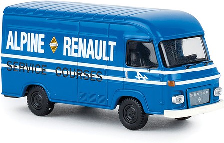Berkina 1965-1982 Renault-Saviem SG 2 Cargo Van - Assembled Alpine Renault (blue, white, French Lettering)