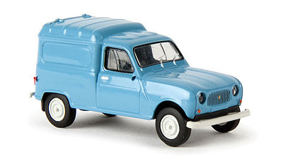 Berkina 1962-1988 Renault Fourgonnette Delivery Truck Blue Model Railroad Vehicle HO Scale #14711