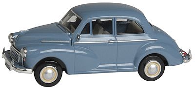 Berkina 1948-1971 Morris Minor Sedan Assembled Blue Model Railroad Vehicle HO Scale #15202