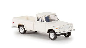 Berkina 1962 Jeep Gladiator Pickup Truck Assembled White Berkina 1962 Jeep Gladiator Pickup Truck Assembled White