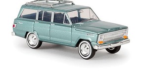 Berkina 1963 Jeep Wagoneer Assembled Metallic Green Berkina 1963 Jeep Wagoneer Assembled Metallic Green