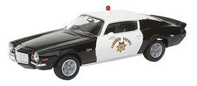 Berkina 1972 Chevrolet Camaro Z28 Assembled Black & White Model Railroad Vehicle HO Scale #19905 Berkina 1972 Chevrolet Camaro Z28 Assembled Black & White Model Railroad Vehicle HO Scale #19905