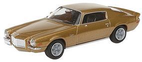 Berkina 1972 Chevrolet Camaro Z28 Assembled Gold Model Railroad Vehicle HO Scale #19906 Berkina 1972 Chevrolet Camaro Z28 Assembled Gold Model Railroad Vehicle HO Scale #19906