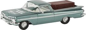 Berkina 1959 Chevrolet El Camino w/Crate Load Assembled Model Railroad Vehicle HO Scale #19942 Berkina 1959 Chevrolet El Camino w/Crate Load Assembled Model Railroad Vehicle HO Scale #19942