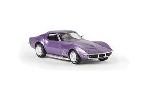 Berkina 1969 Chevrolet Corvette C3 Assembled Purple Model Railroad Vehicle HO Scale #19977 Berkina 1969 Chevrolet Corvette C3 Assembled Purple Model Railroad Vehicle HO Scale #19977