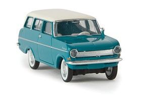 Berkina Opel Kadett A Caravan Station Wagon Assembled Model Railroad Vehicle HO-Scale #20359 Berkina Opel Kadett A Caravan Station Wagon Assembled Model Railroad Vehicle HO-Scale #20359
