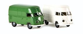 Berkina Volkswagen T1b High Roof Cargo Van Assembled Model Railroad Vehicle HO Scale #32607 Berkina Volkswagen T1b High Roof Cargo Van Assembled Model Railroad Vehicle HO Scale #32607
