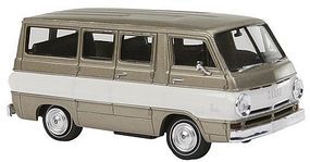 Berkina 1964 Dodge A 100 Passenger Van Assembled Gray Model Railroad Vehicle HO Scale #34305 Berkina 1964 Dodge A 100 Passenger Van Assembled Gray Model Railroad Vehicle HO Scale #34305