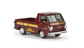 Berkina 1964 Dodge A 100 Truck Assembled Little Red Wagon Model Railroad Vehicle HO Scale #34331 Berkina 1964 Dodge A 100 Truck Assembled Little Red Wagon Model Railroad Vehicle HO Scale #34331