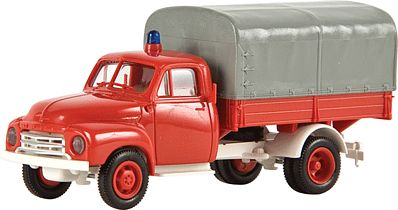 Berkina 1953-1960 Opel Blitz Delivery Truck Assembled Fire Model Railroad Vehicle HO Scale #35314