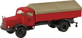 Berkina Mercedes-Benz L 325 Covered Low-Side Delivery Truck HO Scale Model Railroad Vehicle #44312 Berkina Mercedes-Benz L 325 Covered Low-Side Delivery Truck HO Scale Model Railroad Vehicle #44312