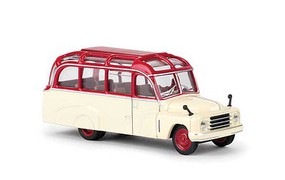 Berkina Hanomag L 28 Lohner Bus Assembled Red, Ivory Berkina Hanomag L 28 Lohner Bus Assembled Red, Ivory