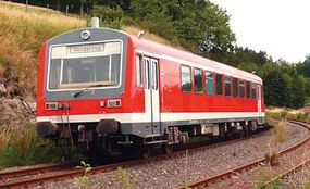 Berkina NE 81 Treibwagen DB red HO-Scale Berkina NE 81 Treibwagen DB red HO-Scale