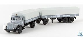 Berkina Faun L8L Farbwerke Hoechs HO Scale Model Railroad Vehicle #86208 Berkina Faun L8L Farbwerke Hoechs HO Scale Model Railroad Vehicle #86208