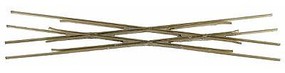 BK Code 55 Crossing 15 Degree N Scale Nickel Silver Model Train Track #1438 BK Code 55 Crossing 15 Degree N Scale Nickel Silver Model Train Track #1438