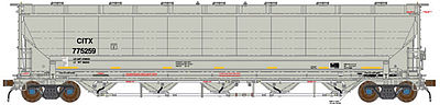 BLMS 5660 Pressure Differential Hopper CITX #775315 N Scale Model Train Freight Car #19004