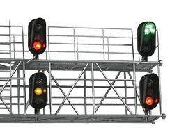 BLMS Modern Hooded Signal Head Assembled pkg(2) HO Scale Model Railroad Trackside Accessory #4039 BLMS Modern Hooded Signal Head Assembled pkg(2) HO Scale Model Railroad Trackside Accessory #4039