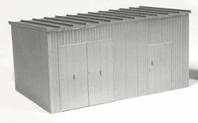 BLMS Trackside Equipment Shed HO Scale Model Railroad Trackside Accessory #4305 BLMS Trackside Equipment Shed HO Scale Model Railroad Trackside Accessory #4305