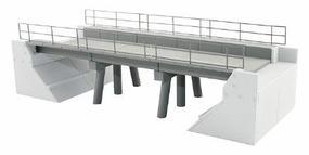BLMS Concrete Segment Bridge Set #B, Plastic Kit N Scale Model Railroad Bridge #591
