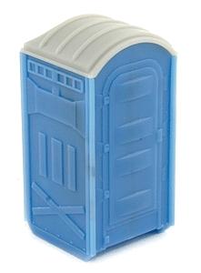 BLMS Portable Toilet - Assembled pkg(2) N Scale Model Railroad Building Accessory #603