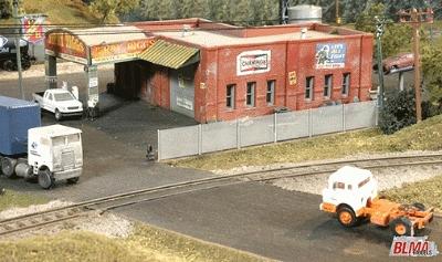 BLMS Chain Link Fence - 6High/250 Scale Feet Long N Scale Model Railroad Building Accessory #710