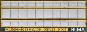 BLMS Grade Crossing Rubber Style Expander N Scale Model Railroad Road Accessory #78